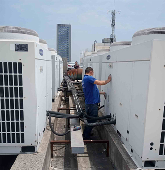 崇信中央空调制热和不制冷系统维修方法